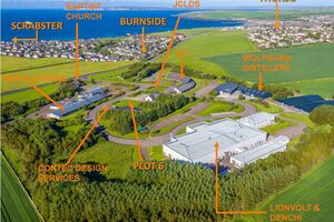 Forres Business Park Aerial 1