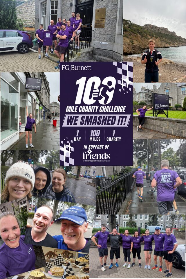 100 Mile Charity Challenge Pic Collage